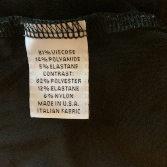 Bryn Walker Women's Long Sleeve Shirt size large black layers contrasting fabric - Picture 7 of 7